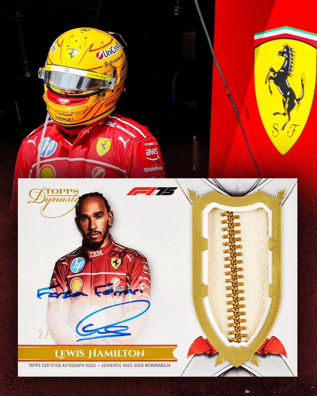 🚀 F1粉丝注意！👑 Topps F1 王朝系列来了：💎 嵌入真实赛道套装