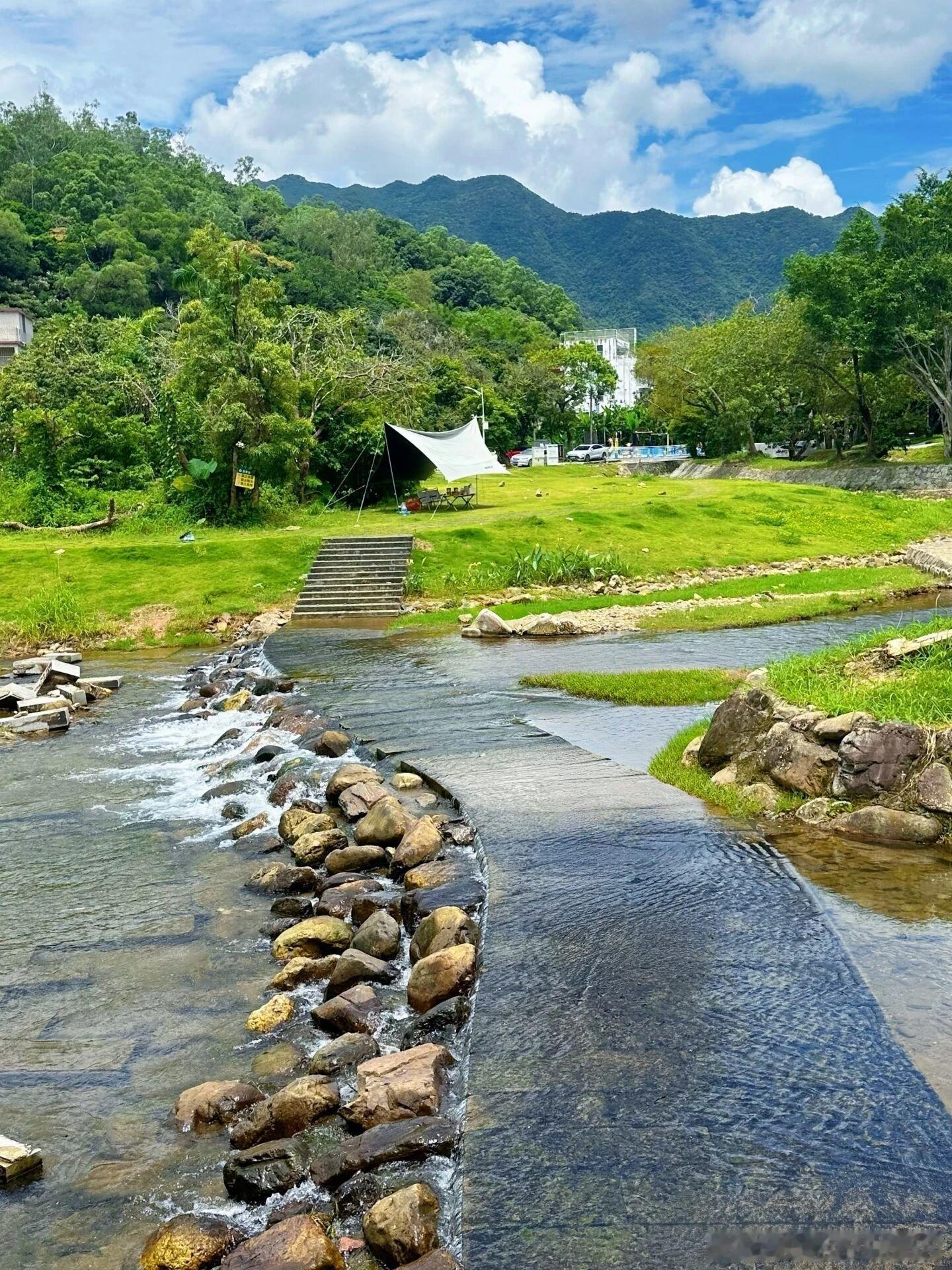 深圳这个免费溯溪地，夏天带娃玩水太合适了 