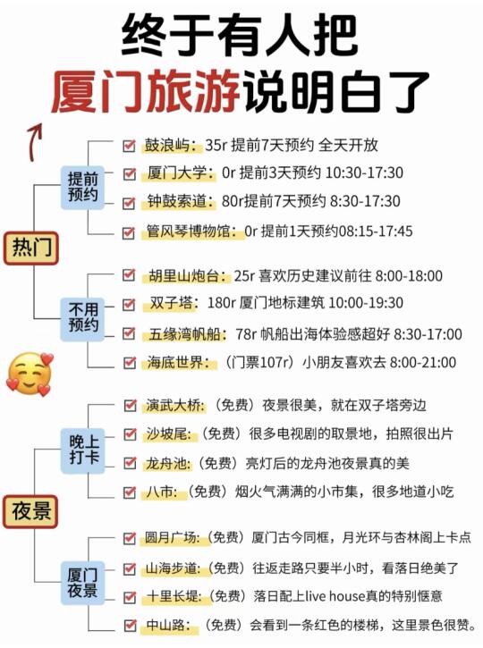 终于有人把五一来厦门旅游说明白了✅