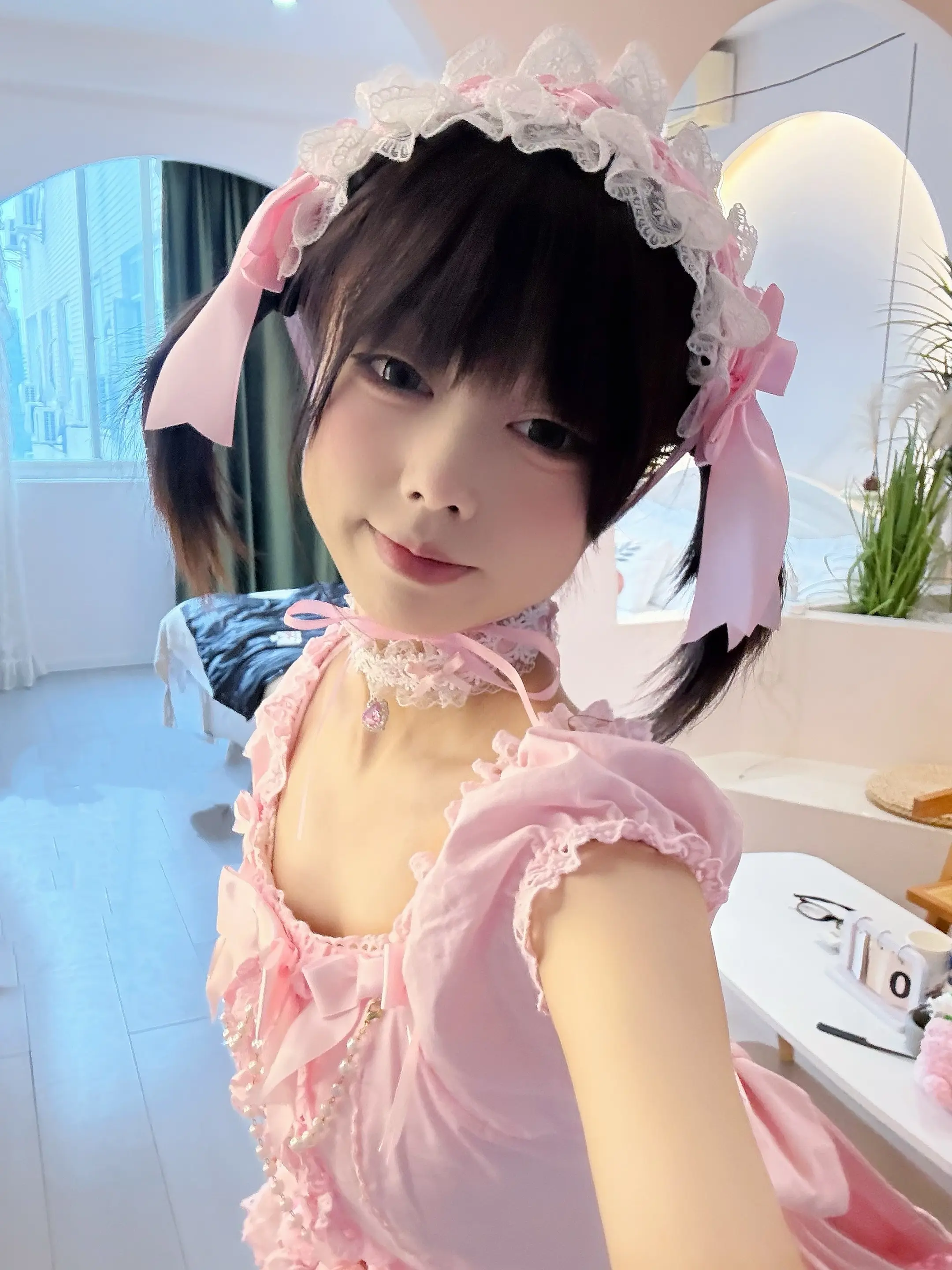喜欢粉色。