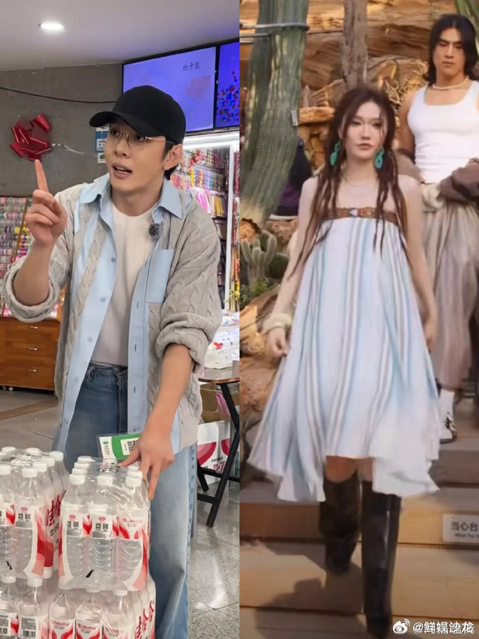 看到这一幕第一反应就是，李佳琦主打体力旺旺主打美丽，太形象了。 