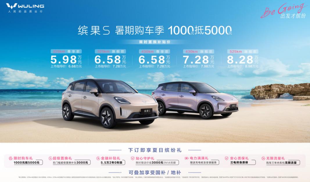 缤果S最佳入手时期到了？7月限时权益公布，1000元可抵5000元！
 
要不说
