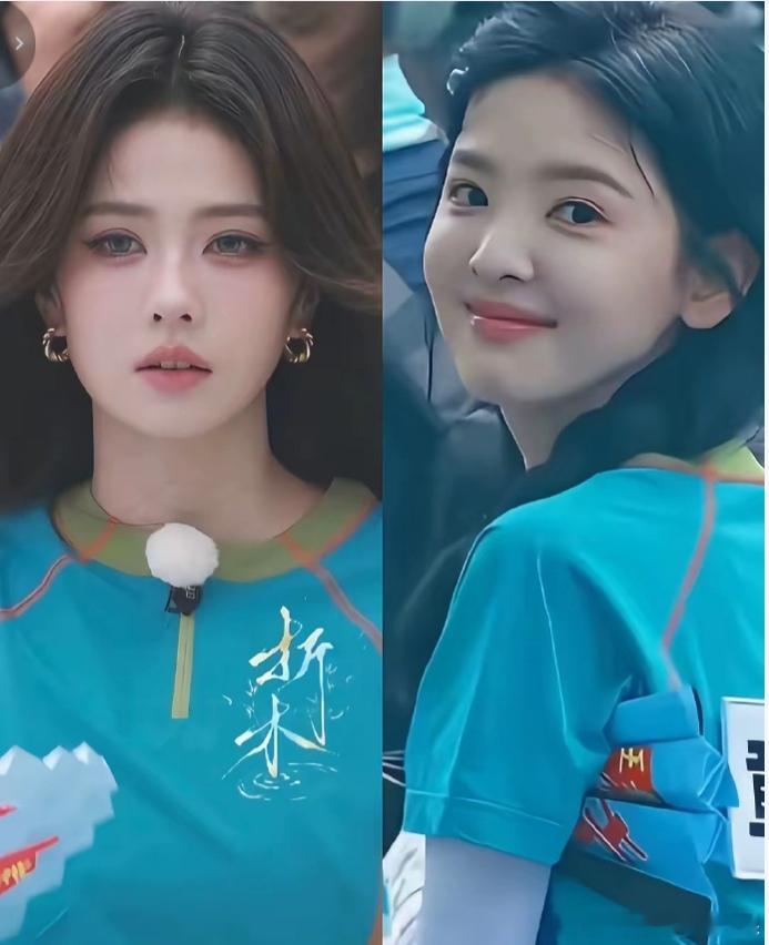 为什么美女同框就要被拉出来对比呀，网友不要搞雌竟了好吗。。只是白鹿妆容更精致偏浓