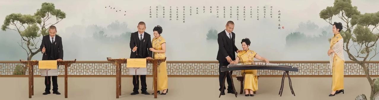 弦起宫商，指落珠玉。琴瑟和鸣，岁月静好。