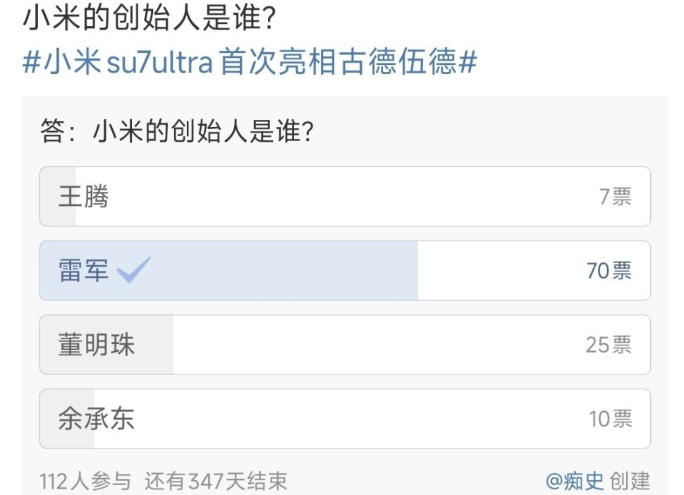 选董明珠的是什么情况？[捂嘴哭]小米su7ultra首次亮相古德伍德 ​​​