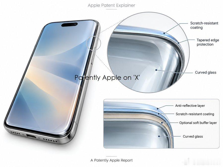 根据Apple新近对外公布的专利申请文件，该企业正在研发一套进阶防护镀膜技术，这