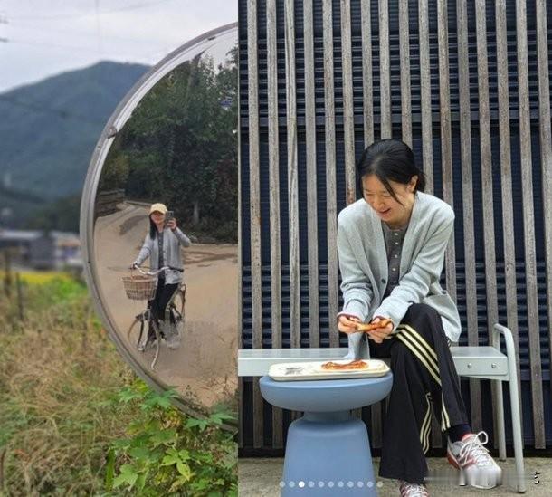 5日，演员李英爱在自己的Instagram上上传了多张照片，并配文“中秋假期快乐