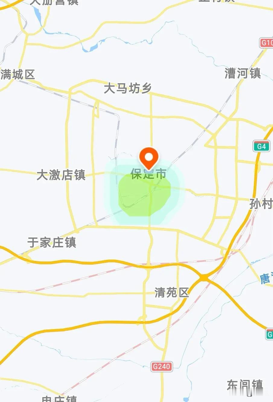 保定的这场大雨来的有点突然