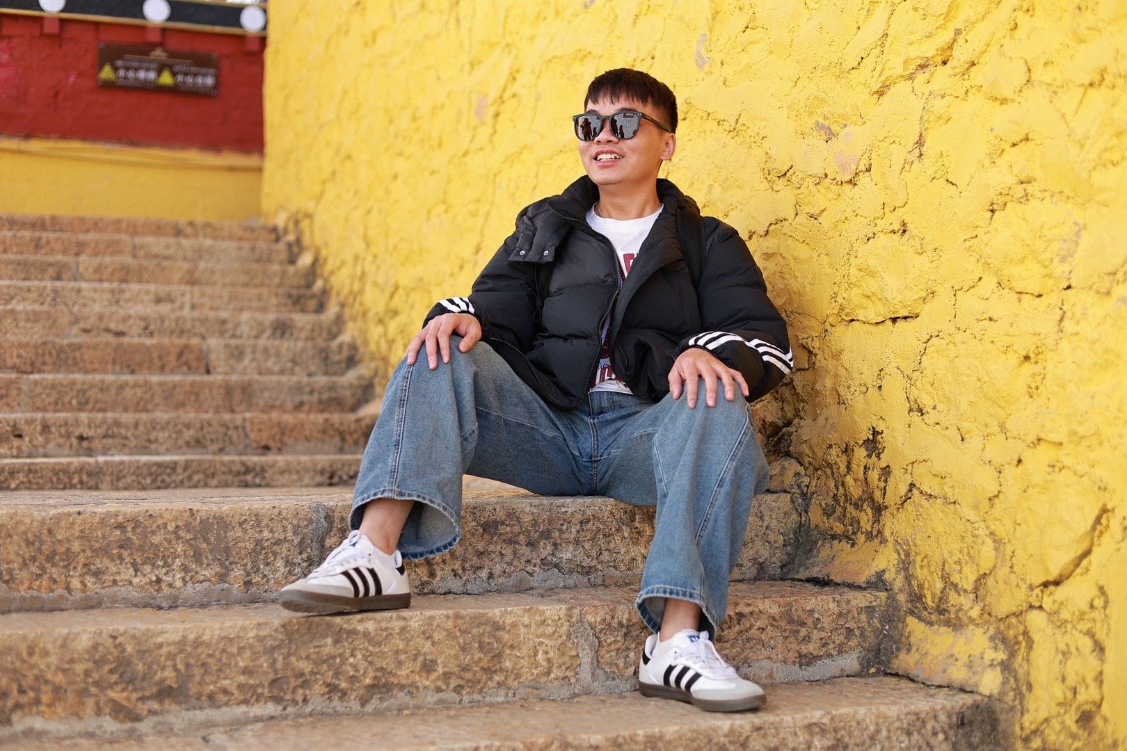 干冷和湿冷还是有很大区别的。在两广地区要是七八度会冷得不行，骨头疼那种！但是香格