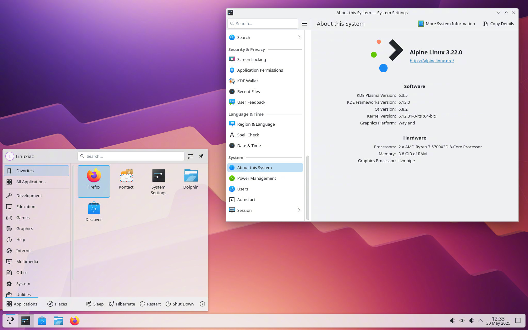 【Alpine Linux 3.22 发布：推进 /usr-merge 项目，移