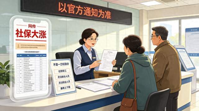 网传11月社保缴费大幅涨价，实际新规和很多人想的不一样