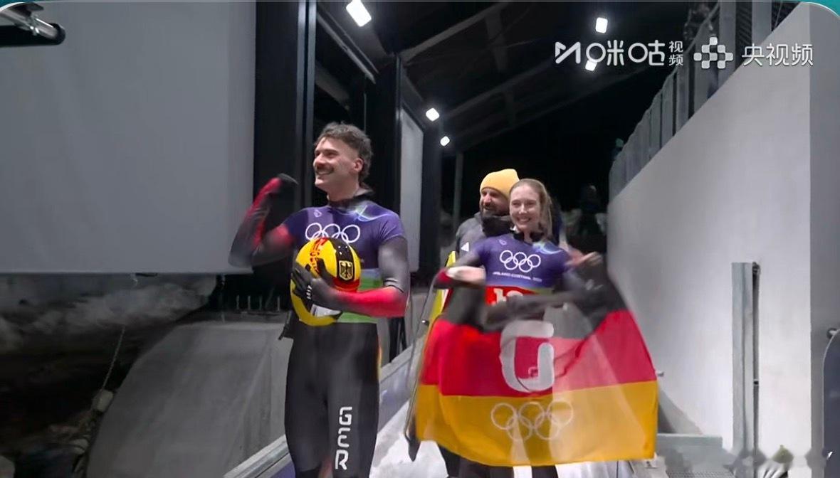 德国队又超过英国一队了现在我们变第三了还有最后2组了全民聊冬奥