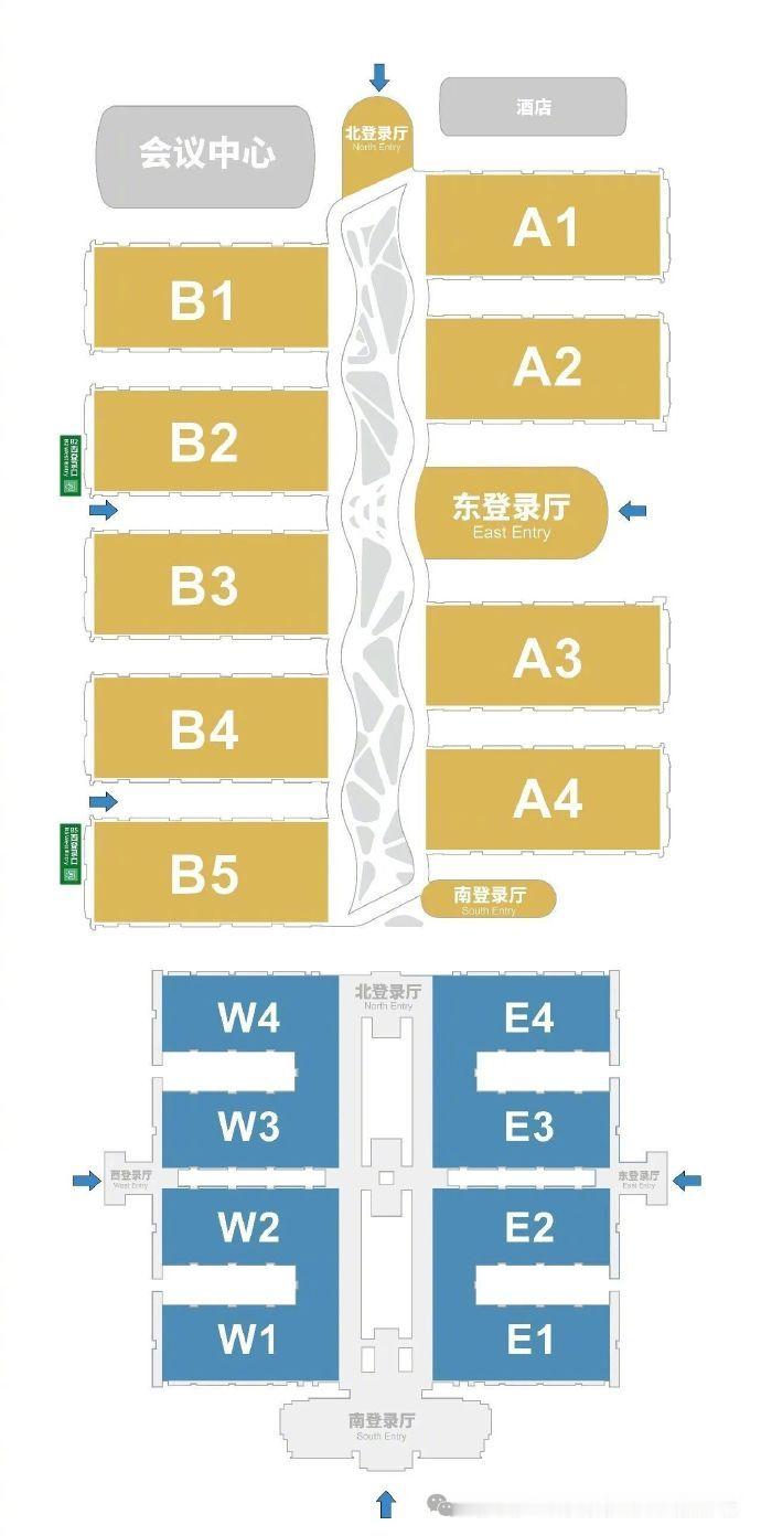 2026北京车展展位分布图重磅发布！这就是北京车展  2026北京国际汽车展览会