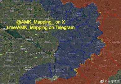 亲乌的澳洲哥发布了10月份俄军和乌军在战场上的土地收益。<br />1...