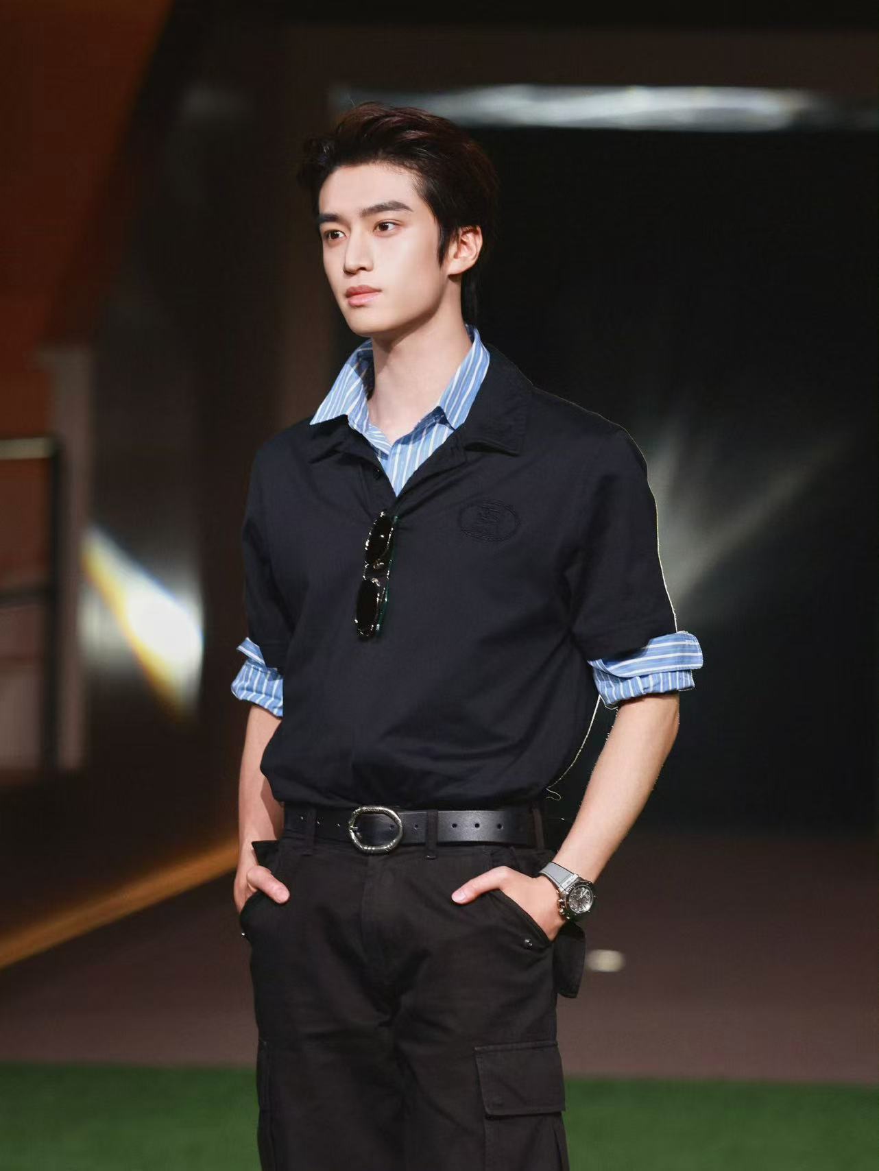张康乐 × 佩戴HUBLOT BIG BANG UNICO ESSENTIAL灰