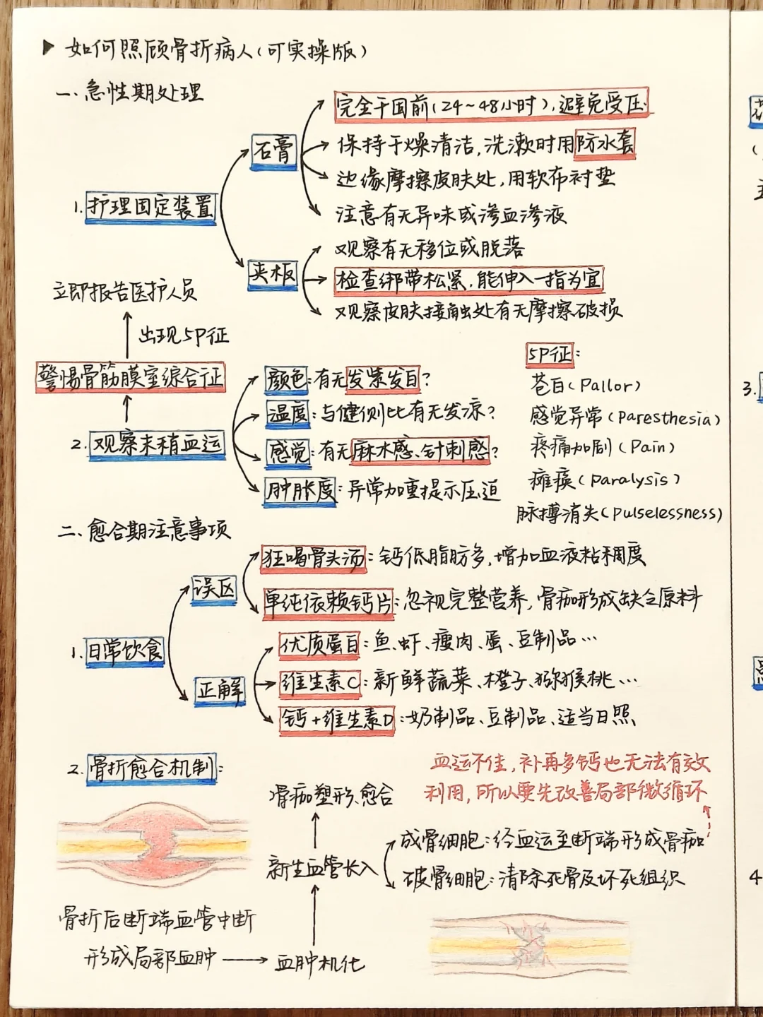 医学生｜如何照顾🦴骨折病人（可实操版）