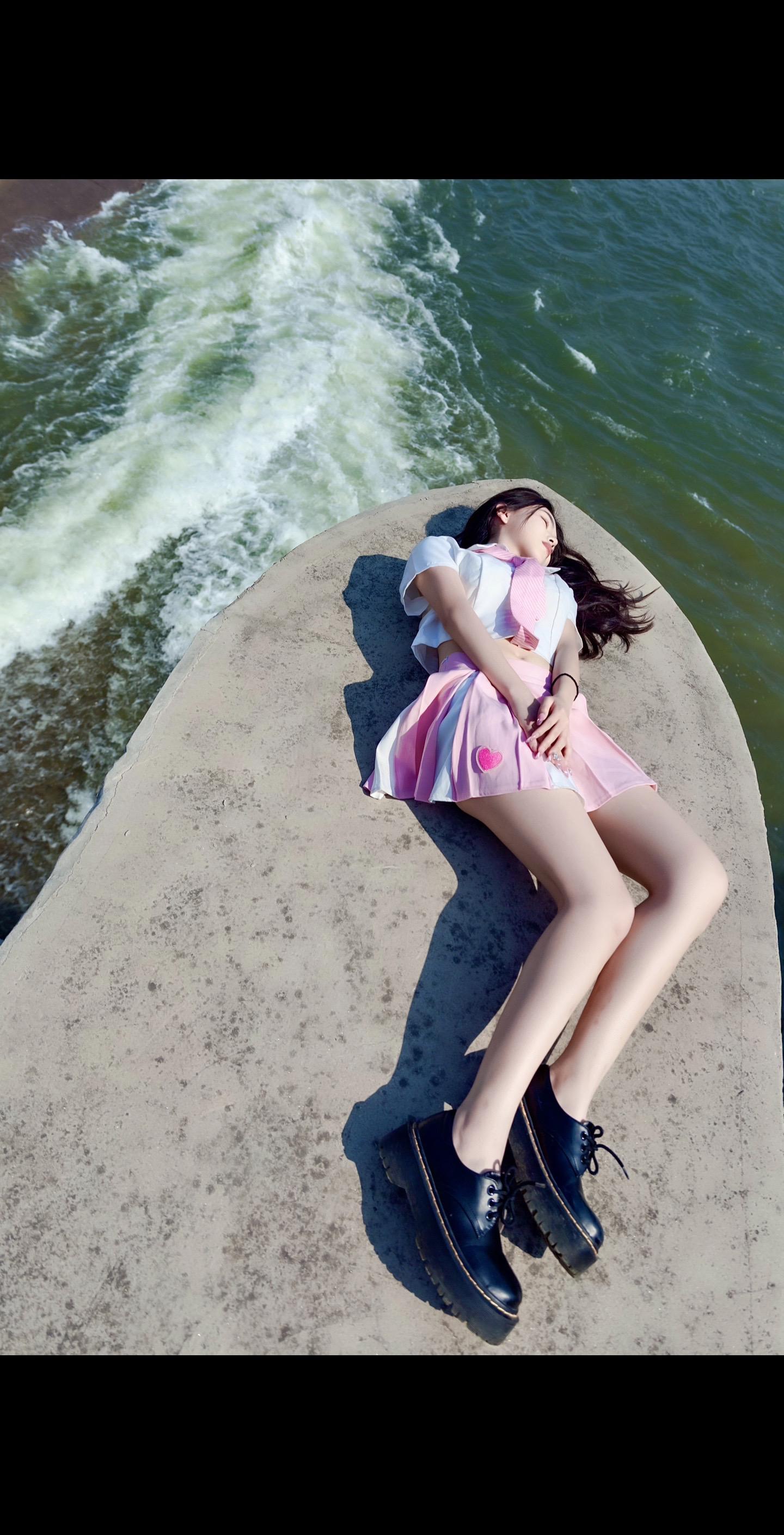 青春少女｜洋溢夏日的热烈绽放。《jk少女氛围感写真》