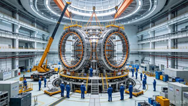 逐日工程加速落地！新一代人造太阳进入硬核总装攻坚