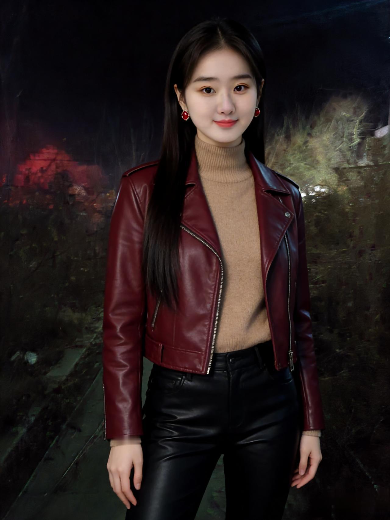 苇折冬江静，灯摇倩影娇。
红衫欺雪冷，河畔春梦遥。