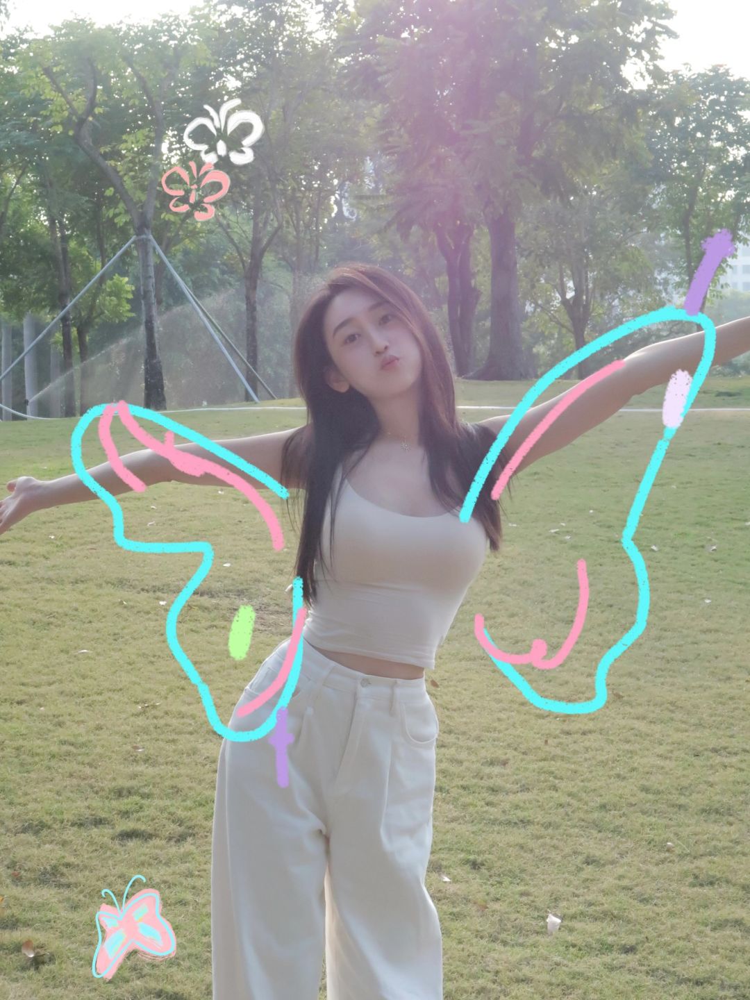 我也有蝴蝶翅膀啦！🦋