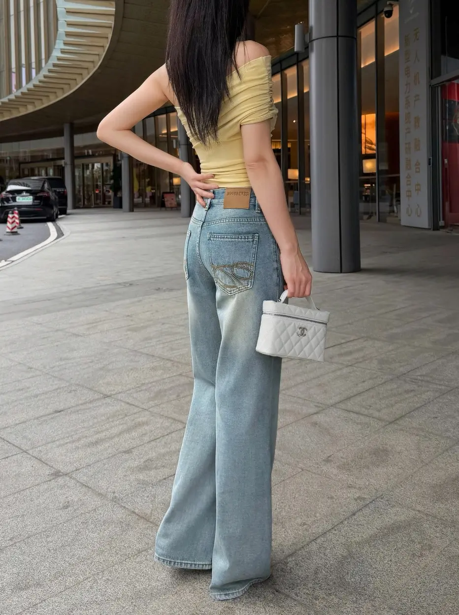 穿搭牛仔裤 视频同款 通勤穿搭