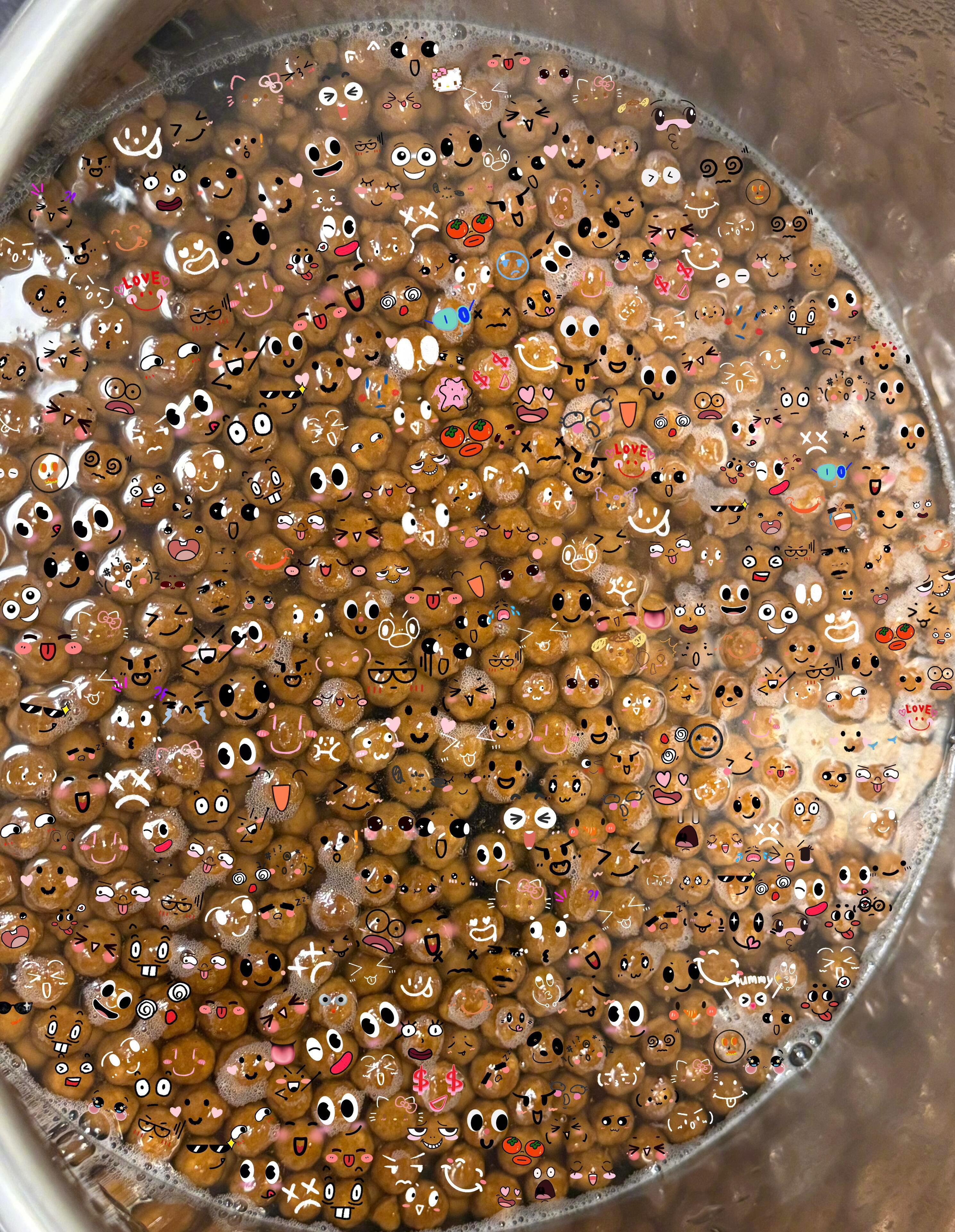 在奶茶店打工遇到淡季时 