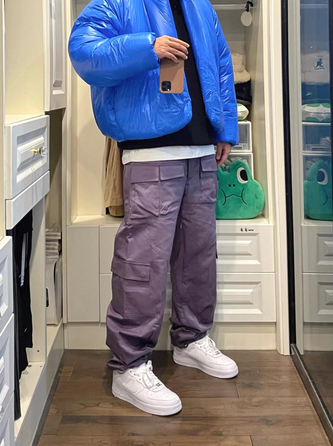 克莱因蓝｜工装裤穿搭