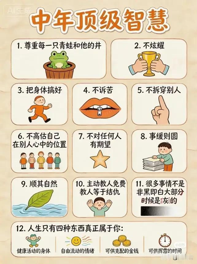 成年人的世界只做筛选不做改变
你劝他学英语，他觉得你在害他
这两天我拉黑了不少人