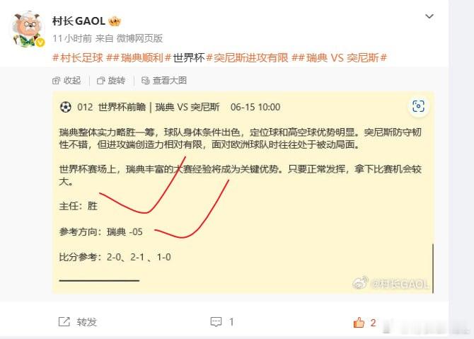 最后一场  瑞典 VS 突尼斯 5-1  50分钟定调  4种3 完美收官   
