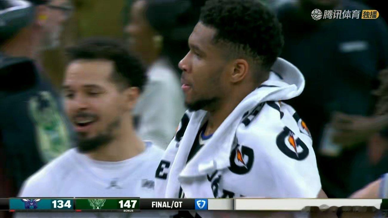 加时赛发力，雄鹿主场147-134战胜黄蜂，明日背靠背对阵湖人！字母哥出战40分
