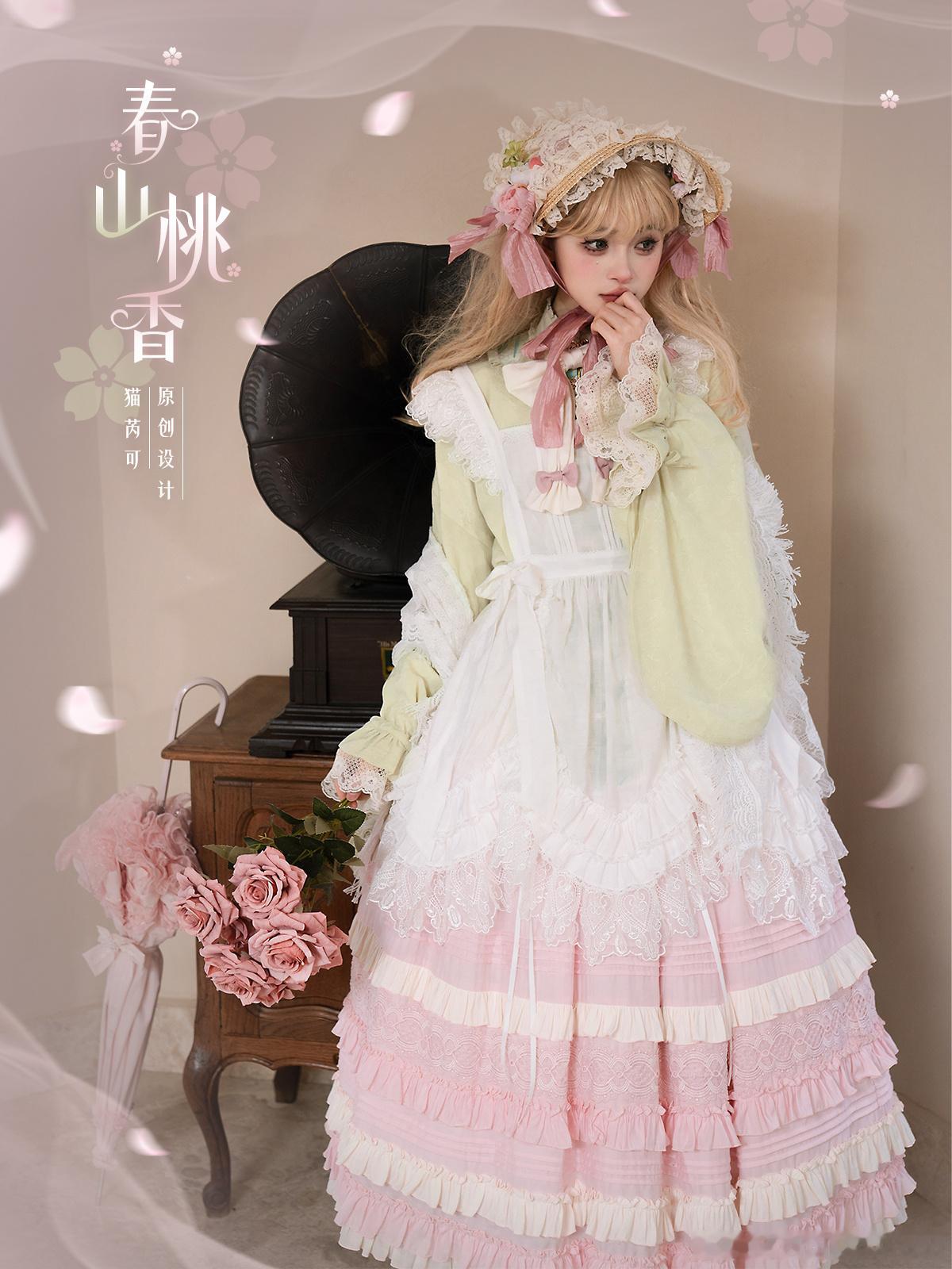 #猫芮可[超话]##春山桃香# 适合中国宝宝体质的洋娃娃穿搭这个配色好清新啊真的