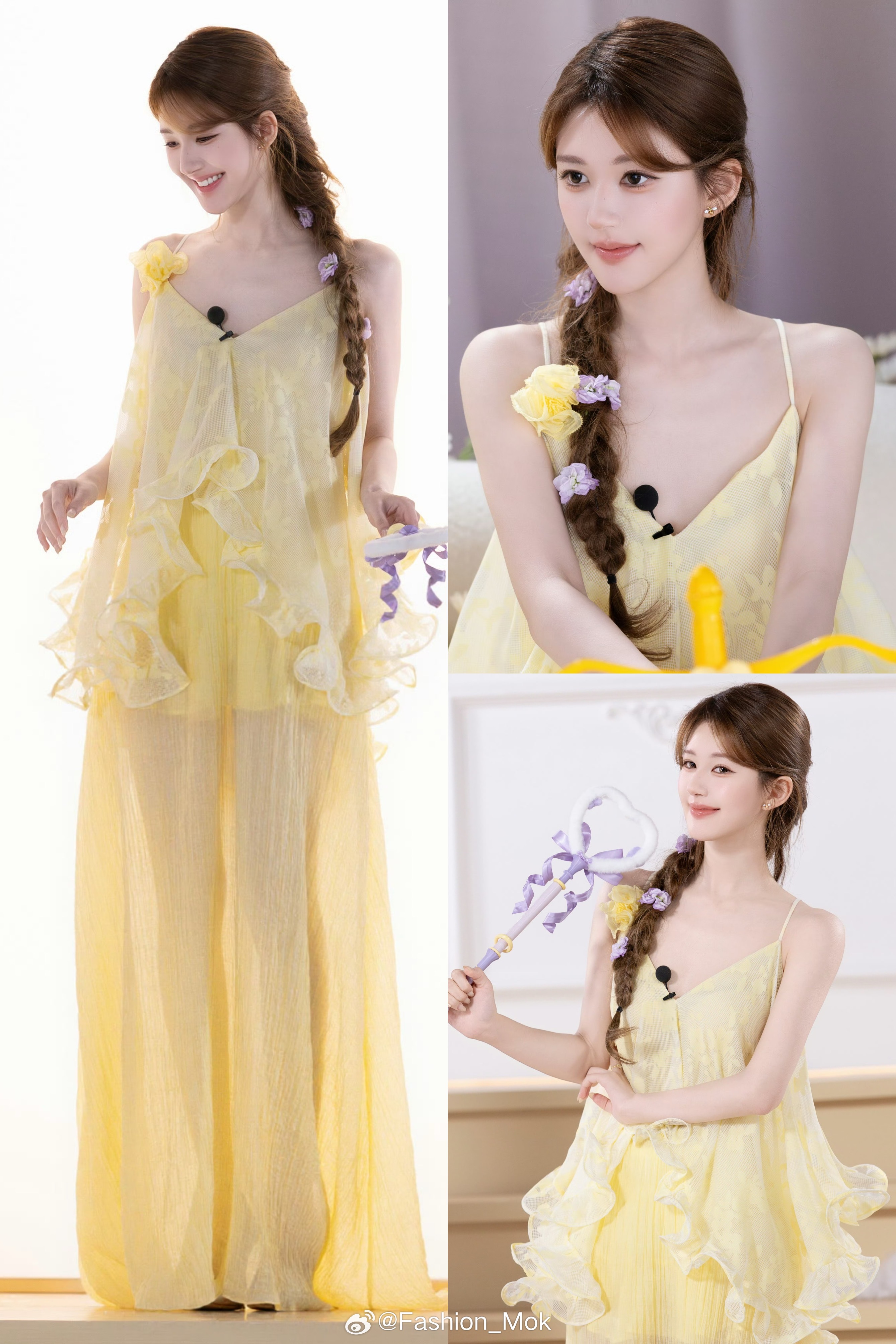 MOK_StarStyle 近期品牌活动明星造型盘点1️⃣ 3月3日📍直播间 