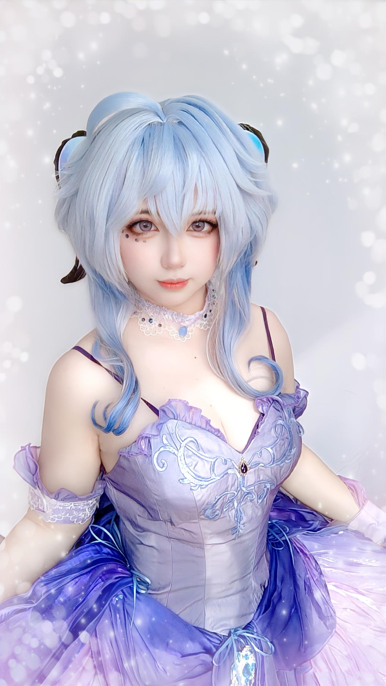 甘雨的同人装，实在不敢直视啊！#游戏##原神##二次元#