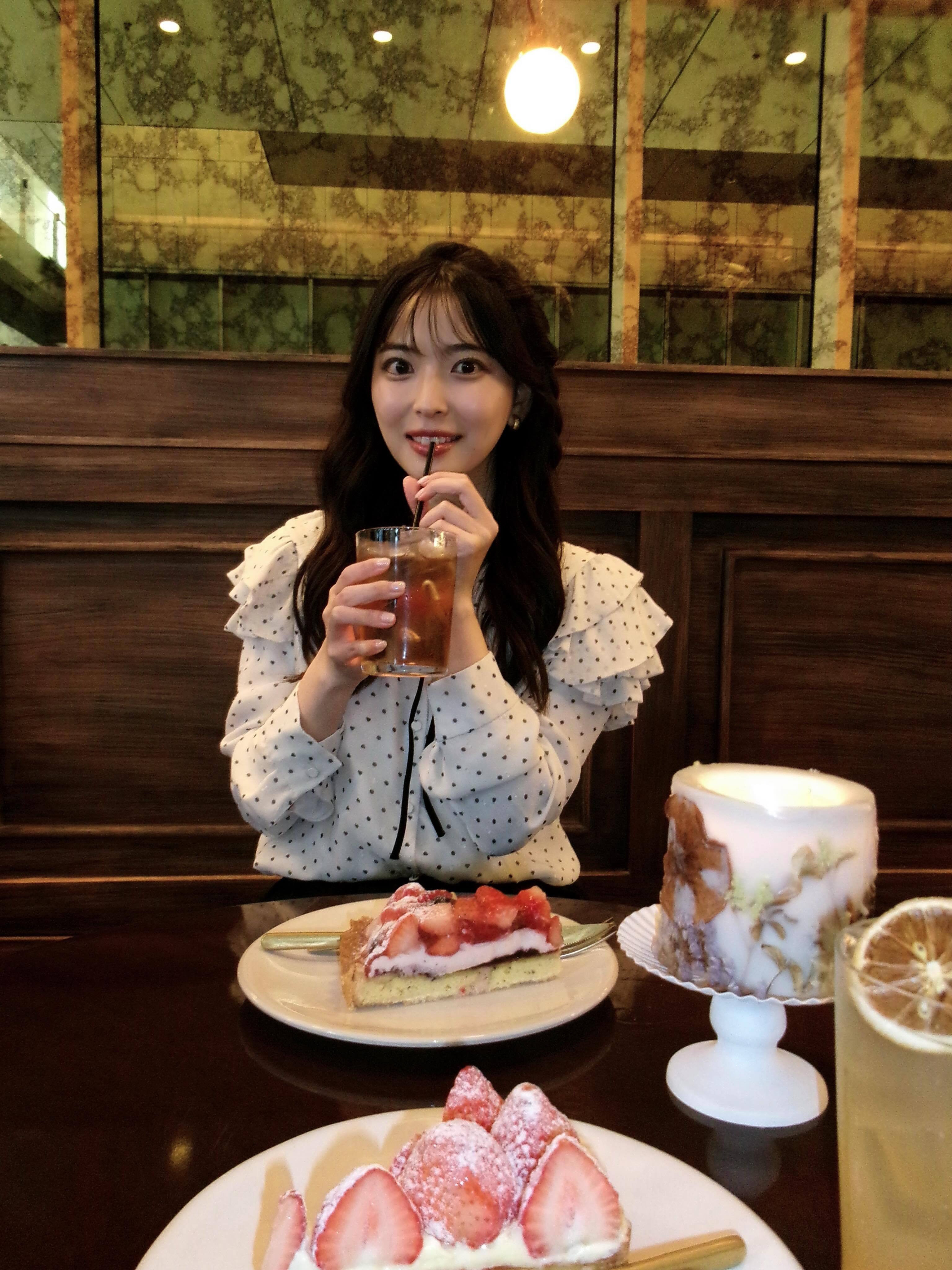 木下彩音（この日はお友達がヘアアレンジをしてくれて色んなカメラで撮ってくれました