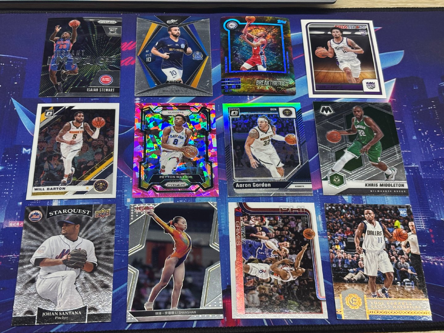 【抽12张球星卡】最近运势不好，过得一团糟，给大家多抽点卡转个运吧。本次直接抽1