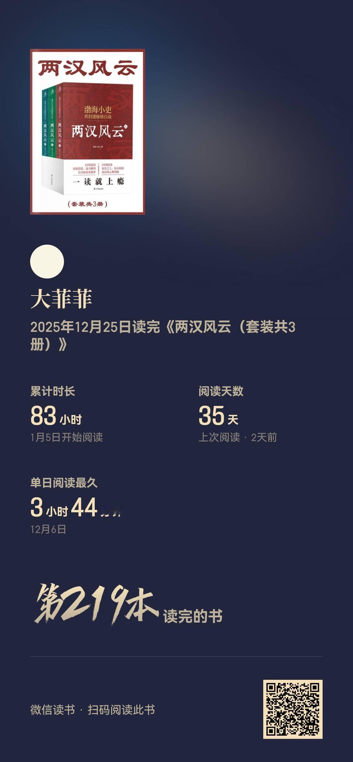 *读闲书*两汉风云...公元前202年西汉建立，公元220年东汉灭亡，期间王莽建