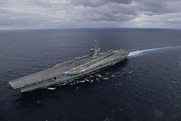 美军在中东摆开阵势，却一枪不发，伊朗这边也不吭声，谈判桌上即将碰面

林肯号航母