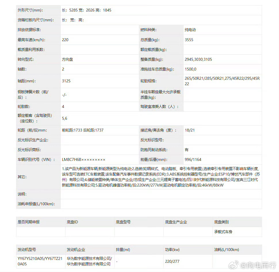 新一代问界M9王者归来鸿蒙智行 单就尺寸来说，说它是全新车型也不为过！2026款