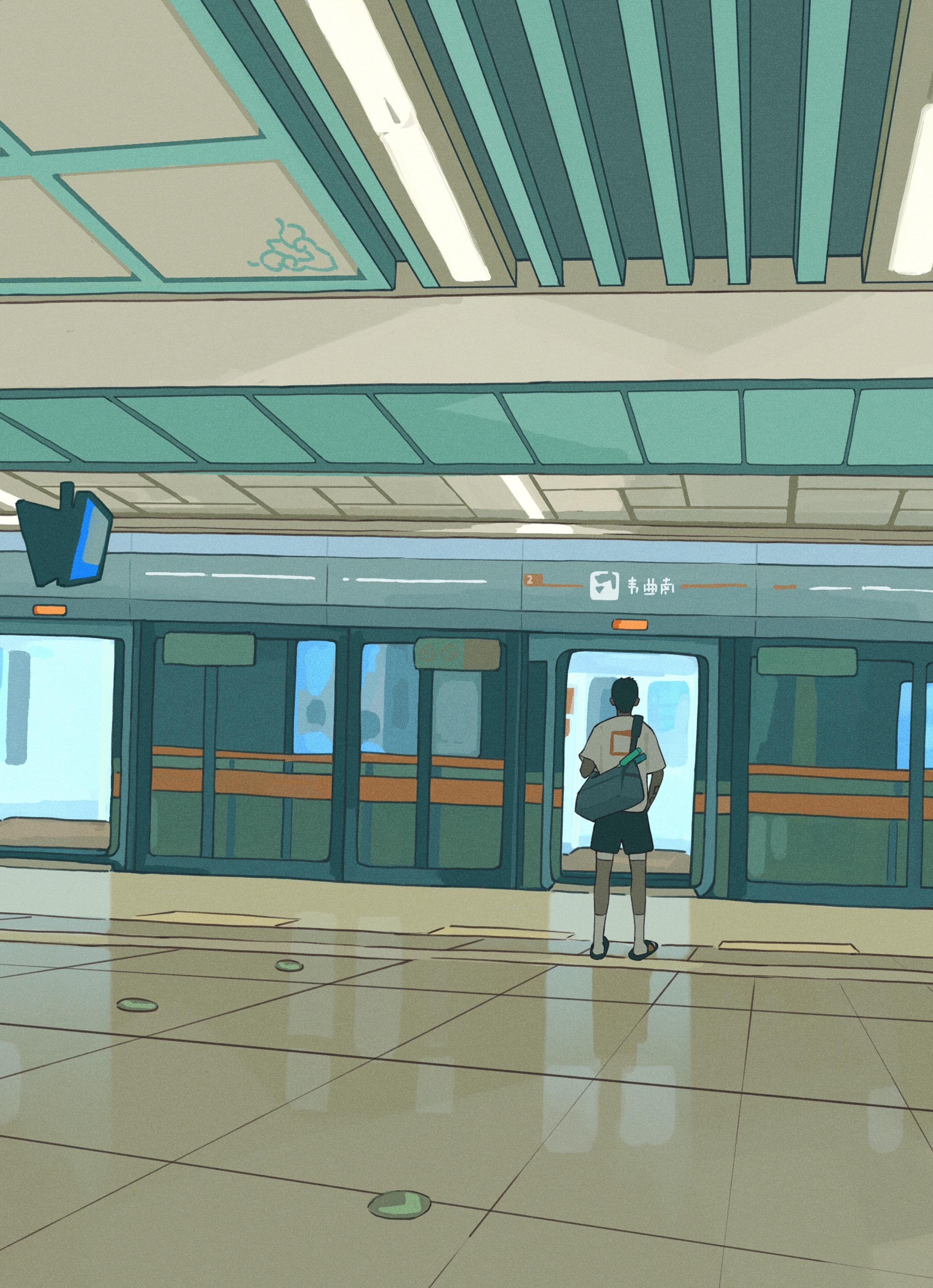 无论你在哪里，我都在这里。画了一个….韦曲南