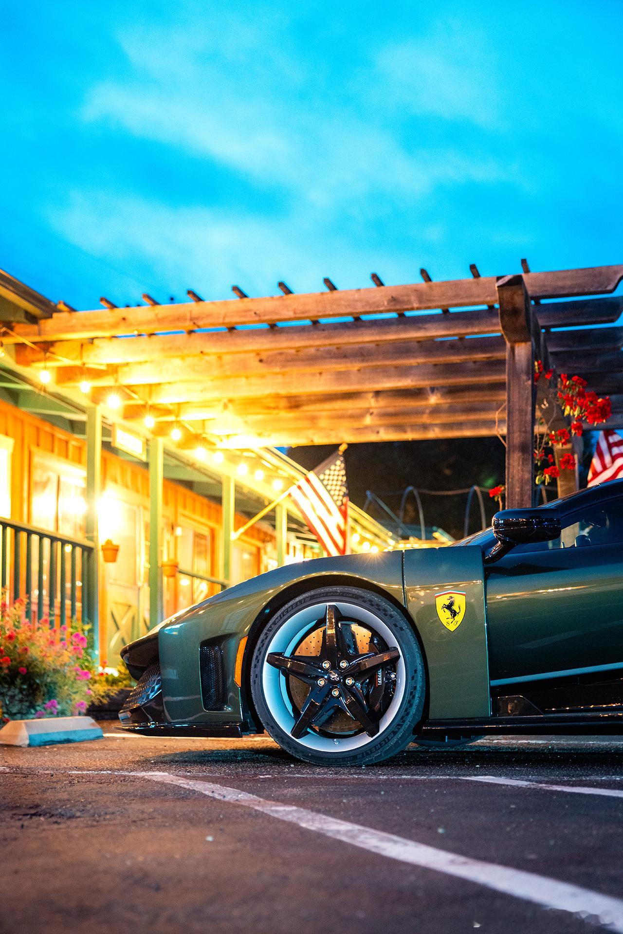Verde Scuro Ferrari F80 cars01豪车拍全民拍车  第