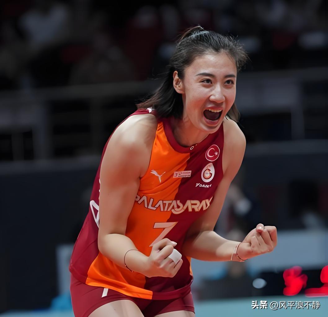 王媛媛12扣9中，3拦网，全场12分继续高光!
女排土超联赛第24轮，加拉塔萨雷