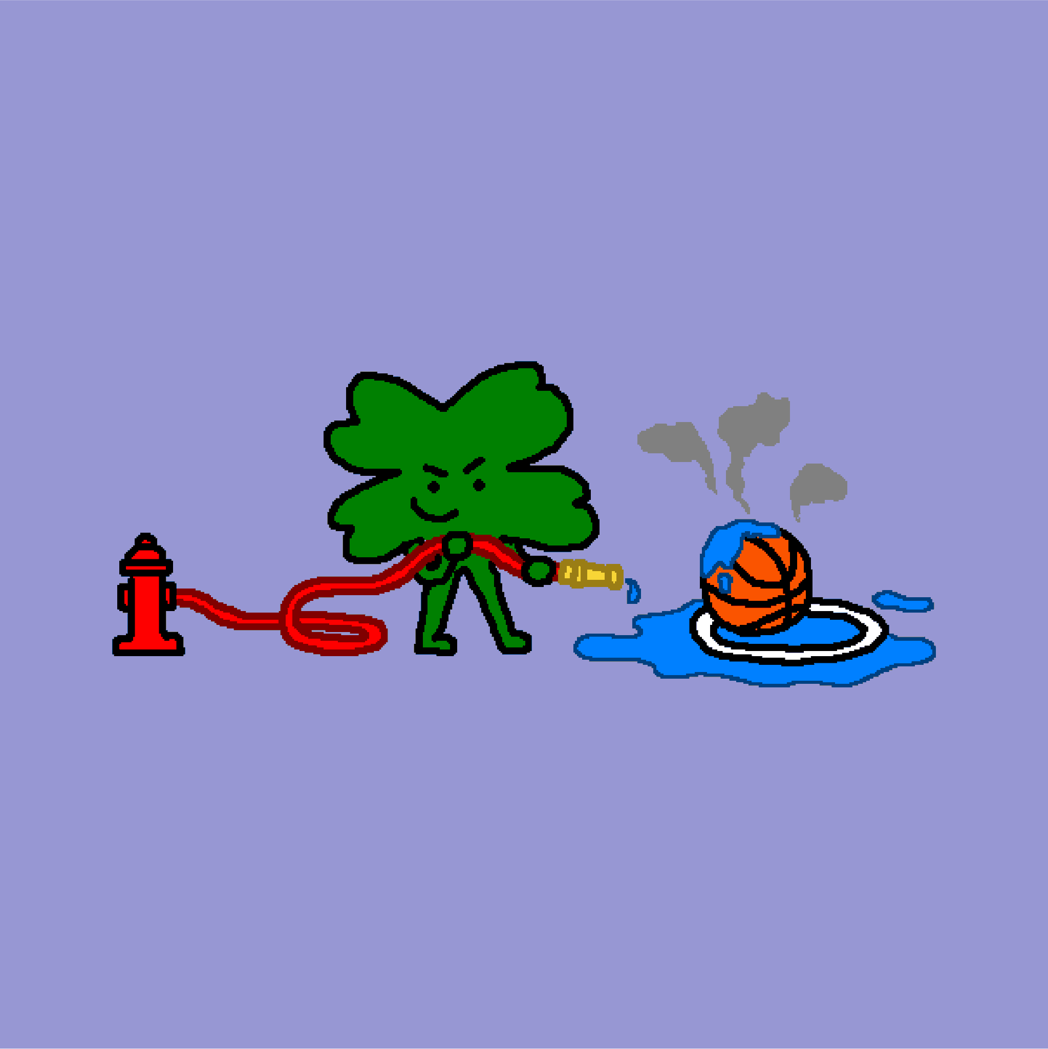 我三叶草腹肌哪里去了[哼]看来还不是最强形态但灭火够了[发芽] ​​​