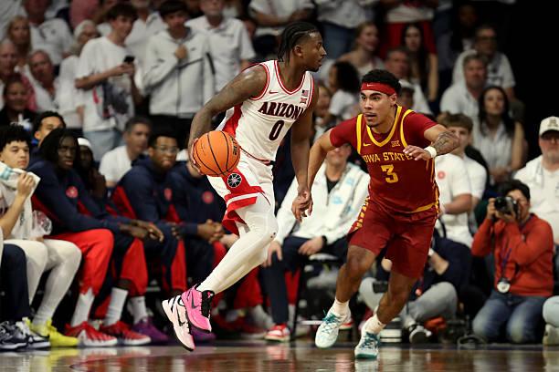 全美第2号种子亚利桑那大学坐镇主场以73比57战胜了全美第6号种子爱荷华州立大学