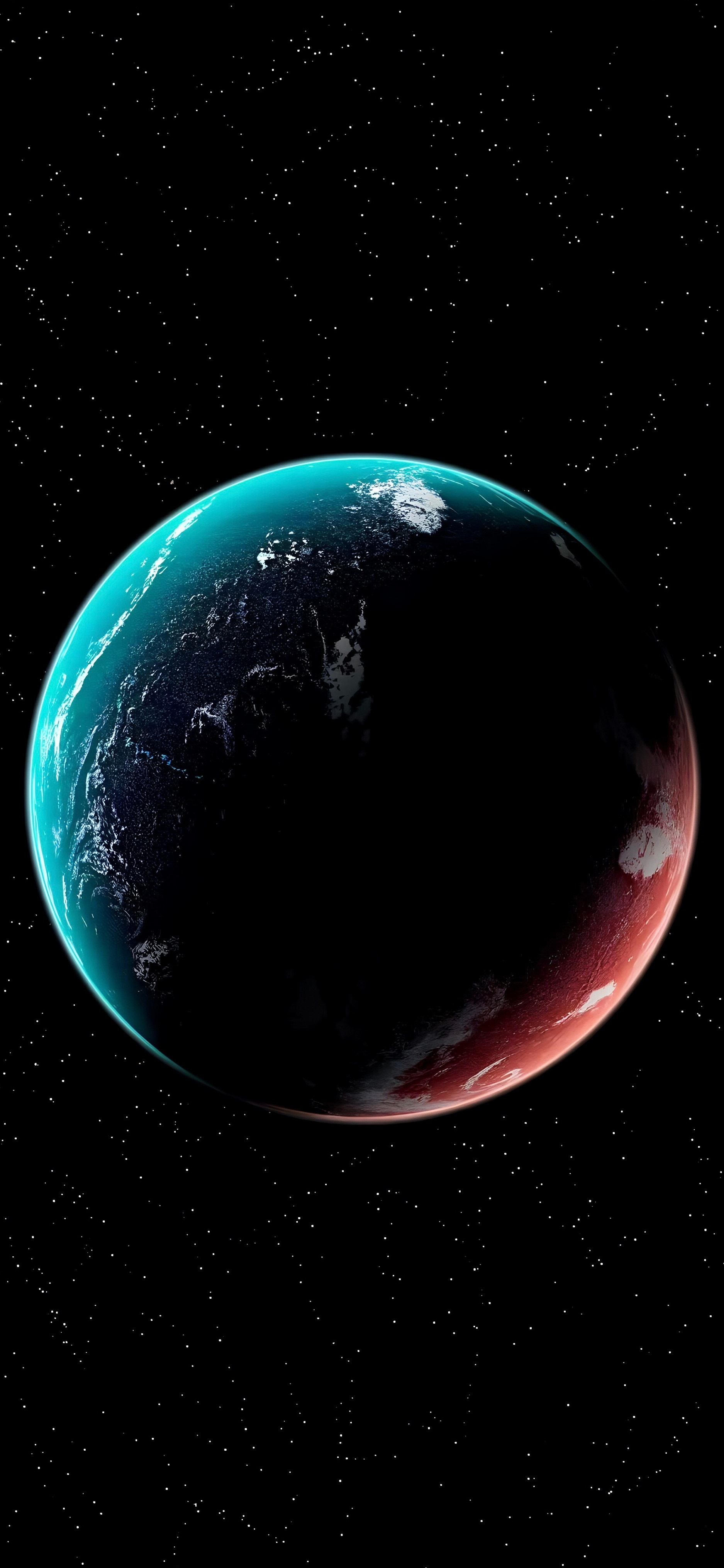 iOS太空星球 手机壁纸 ​​​
