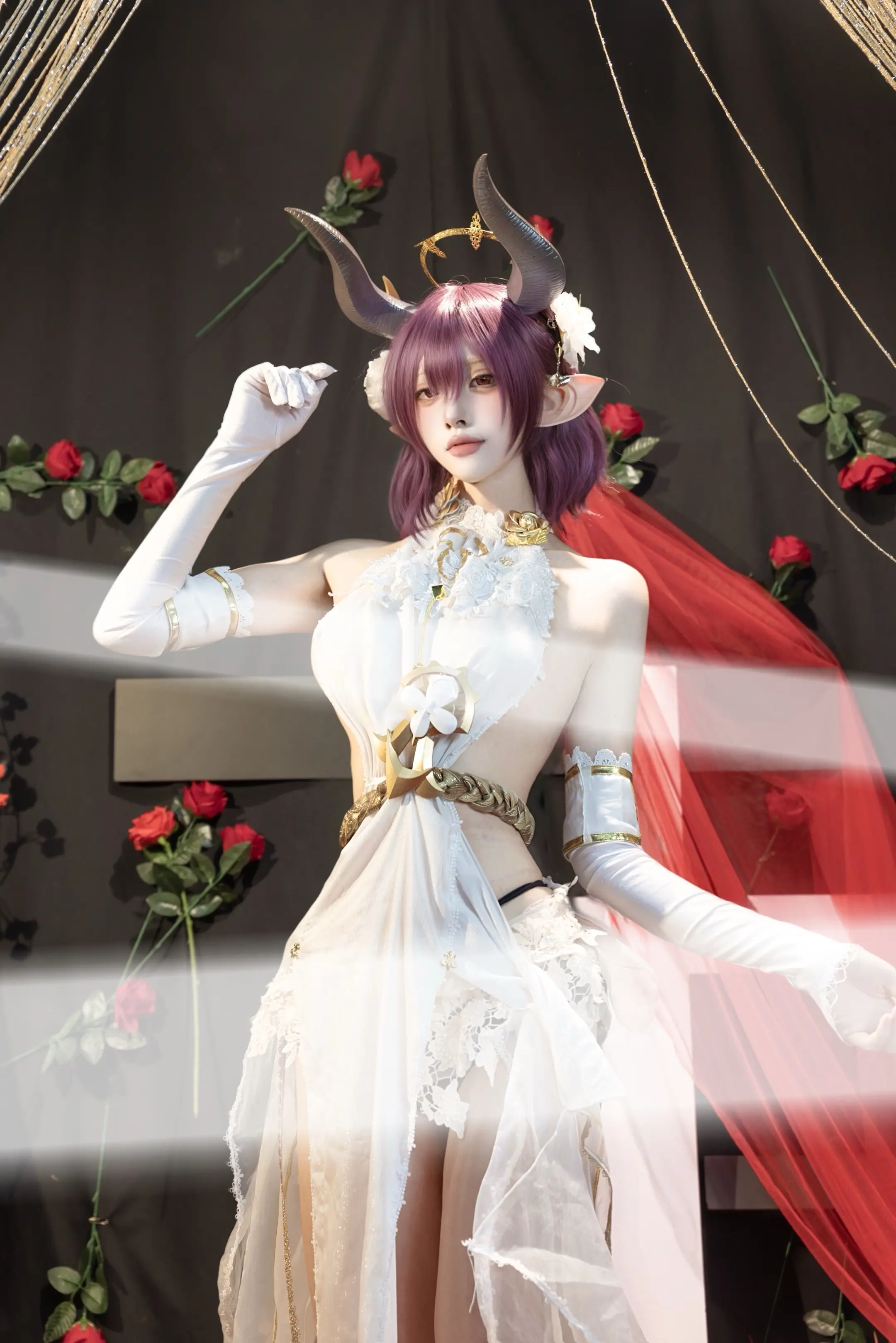 古蕾雅碧蓝幻想cos 龙姬古蕾雅cos