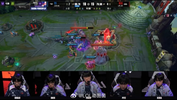 T1领先BLG Peyz烬情开轰 Viper吉格斯爆弹难C BLG魂断大龙团 T
