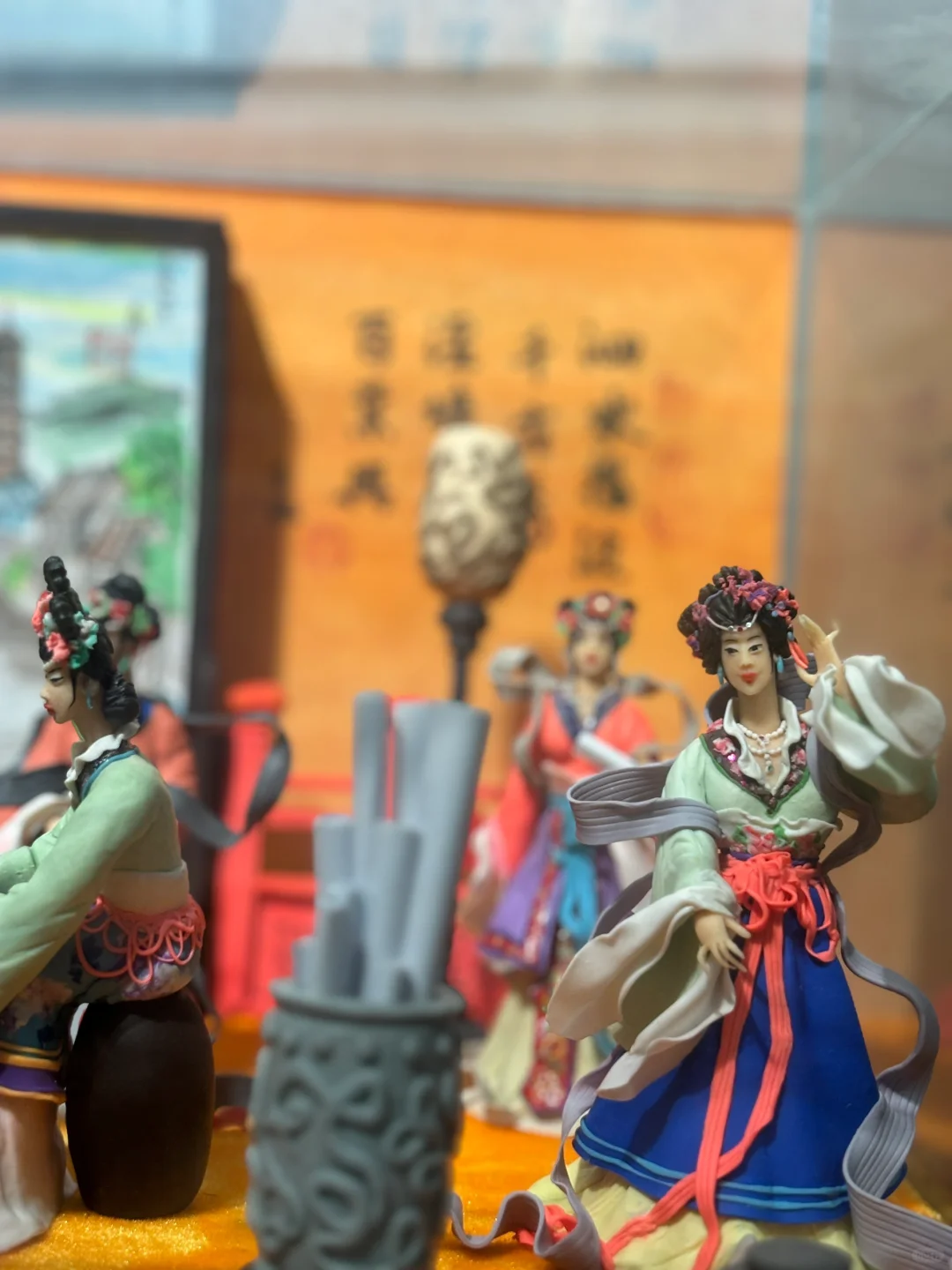 五角场👮‍♀️面塑作品🎨欣赏