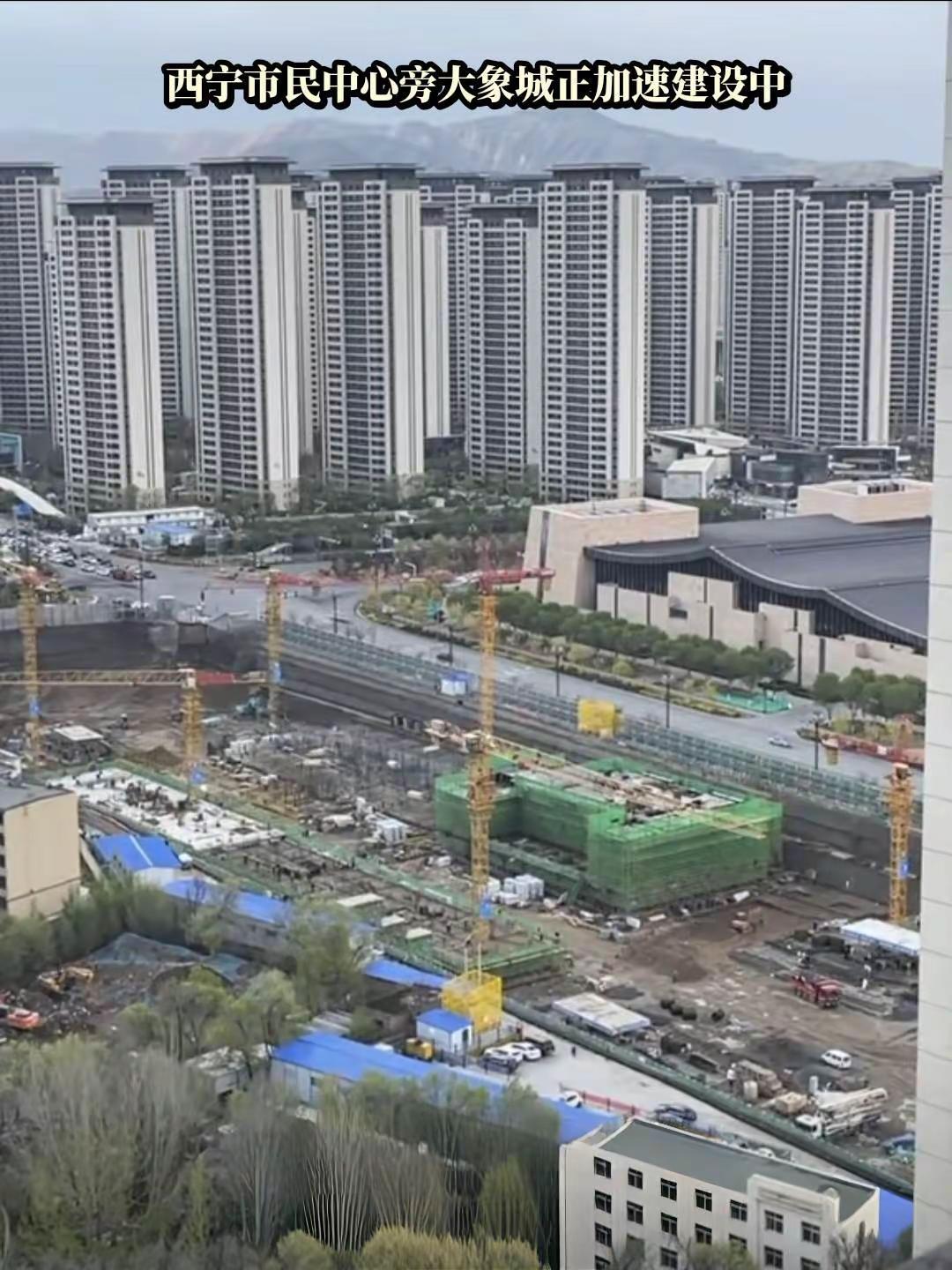 城市建设一角 南川崛起