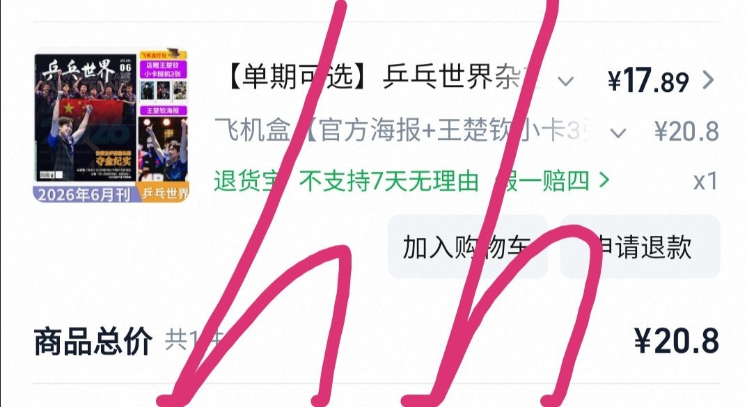 收藏百年世乒赛唯一mvp的小宝王楚钦
