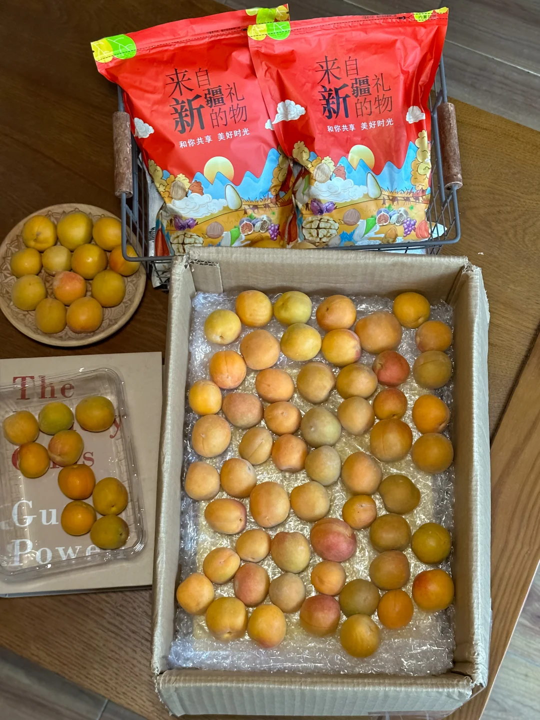 几千公里从新疆带回的杏子 百果园居然就有
